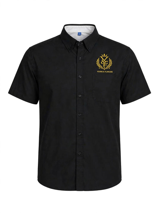 Casual button up shirt.